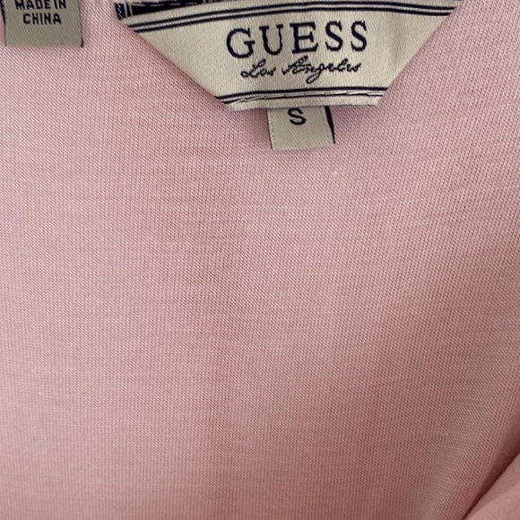 GUESS Pink Summer Mini Dress Size S - Picture 9 of 12